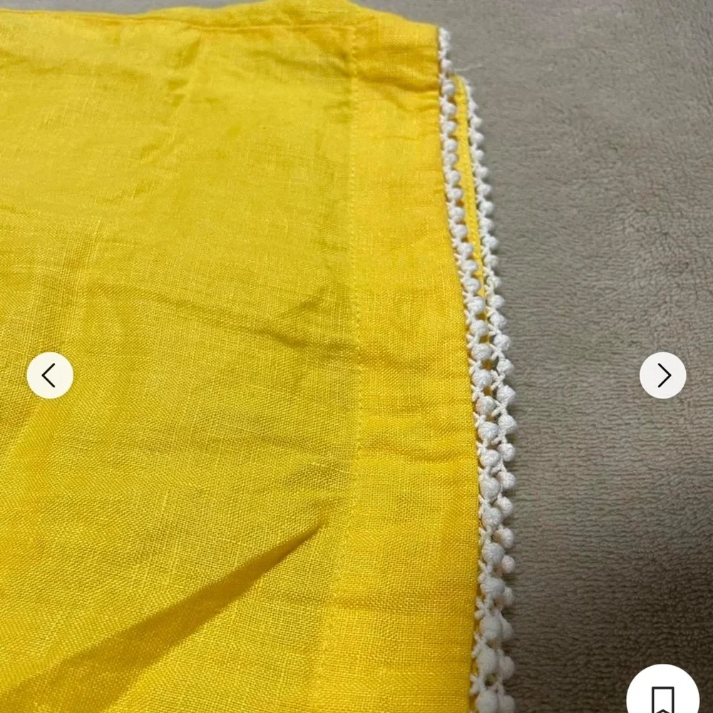J.crew yellow blouse